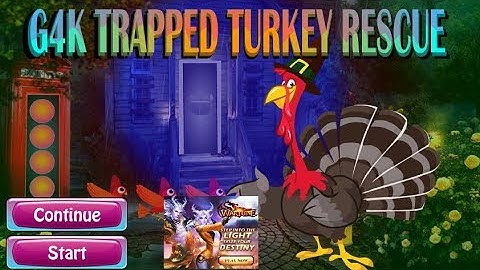 G4K Trapped Turkey Rescue Walkthrough [Games4King]
