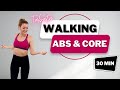 🔥30 MIN TABATA TURBO WALKING🔥AB FOCUSED Walking Workout for Weight Loss🔥Knee Friendly🔥No Jumping🔥