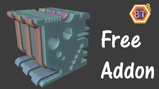 Blender 2.90 - Free Addon Carver tool