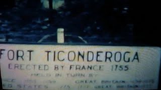 1930s Fort Ticonderoga, New York & more vintage film home movie