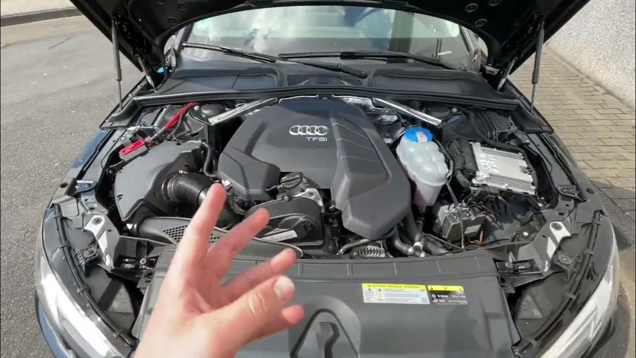 PKW Motorhaube öffnen und schließen Audi A4/S4 Avant Anleitung YouTube