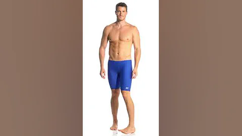 Speedo Men's Solid Endurance+ Jammer Swimsuit | SwimOutlet.com
