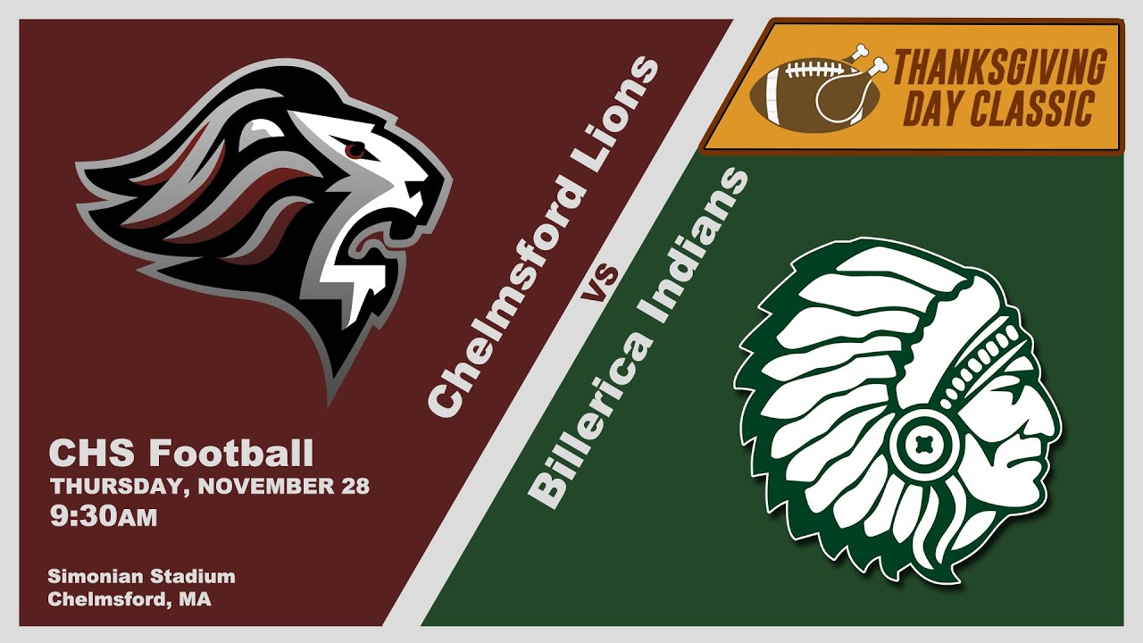 CHS Football: vs. Billerica – November 28, 2024 - YouTube
