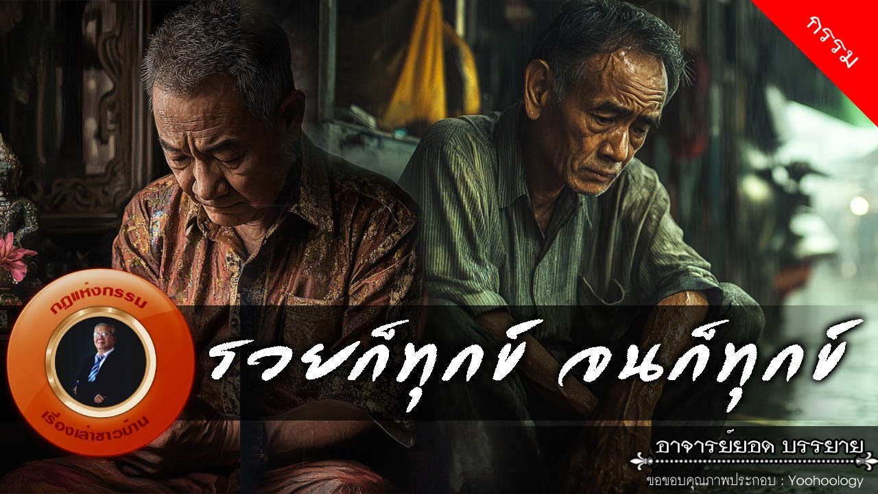 อาจารย์ยอด : รวยก็ทุกข์ จนก็ทุกข์ [กรรม]