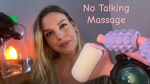 [ASMR] Fast & Aggressive Upper Body Massage With Rollers + Face Massage (Gloves & Oil) | No Talking