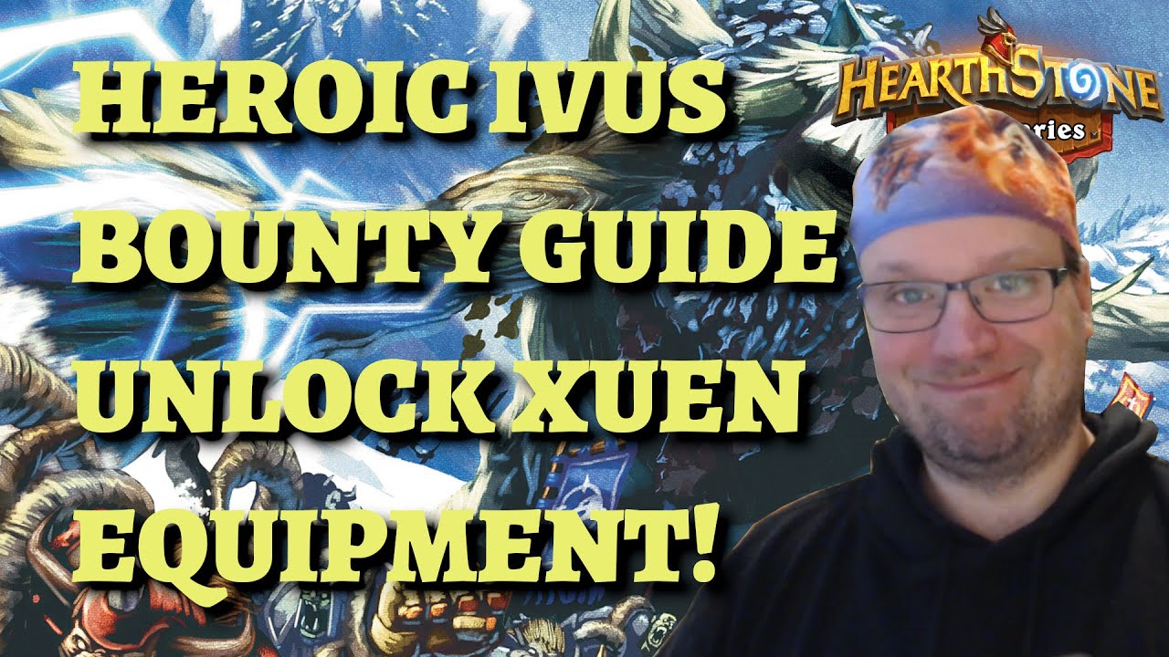 The EASIEST way to beat HEROIC Ivus the Forest Lord for Xuen equipment! (Hearthstone Mercenaries)