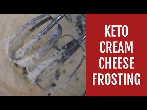 Keto Cream Cheese Frosting Recipe | Easy Low Carb Sugar Free Icing