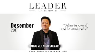 Cahyo Mulyono Sugiarto --  Leader of the Month December 2017 Edition