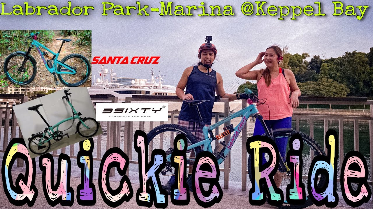 QUICKIE RIDE| 3SIXTY FOLDING BIKE| SANTA CRUZ NOMAD