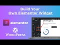 How to Create a Custom Elementor Widget | Full Step-by-Step Tutorial