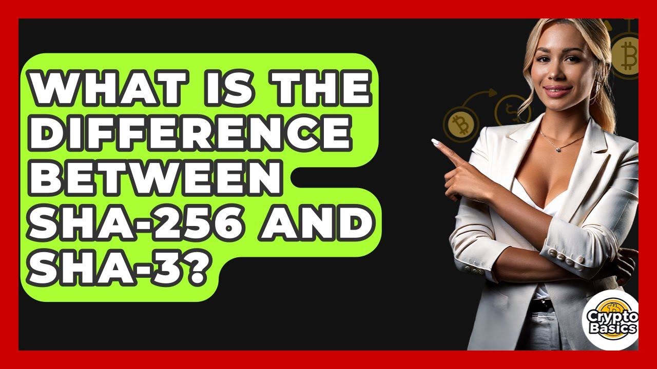 What Is The Difference Between SHA-256 And SHA-3? - CryptoBasics360.com