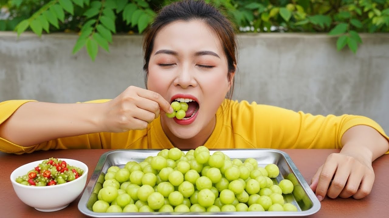 delicious wild cardamom sour cream ,cooking and eating