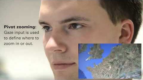 Gaze-supported foot interaction in zoomable information spaces