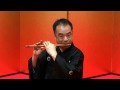 笛演奏　「通り神楽」　～伝統音楽デジタルライブラリー