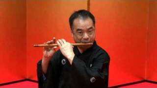 笛演奏 「通り神楽」 ～伝統音楽デジタルライブラリー - YouTube
