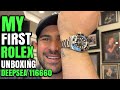 My first rolex watch unboxing  the rolex seadweller deepsea 116660