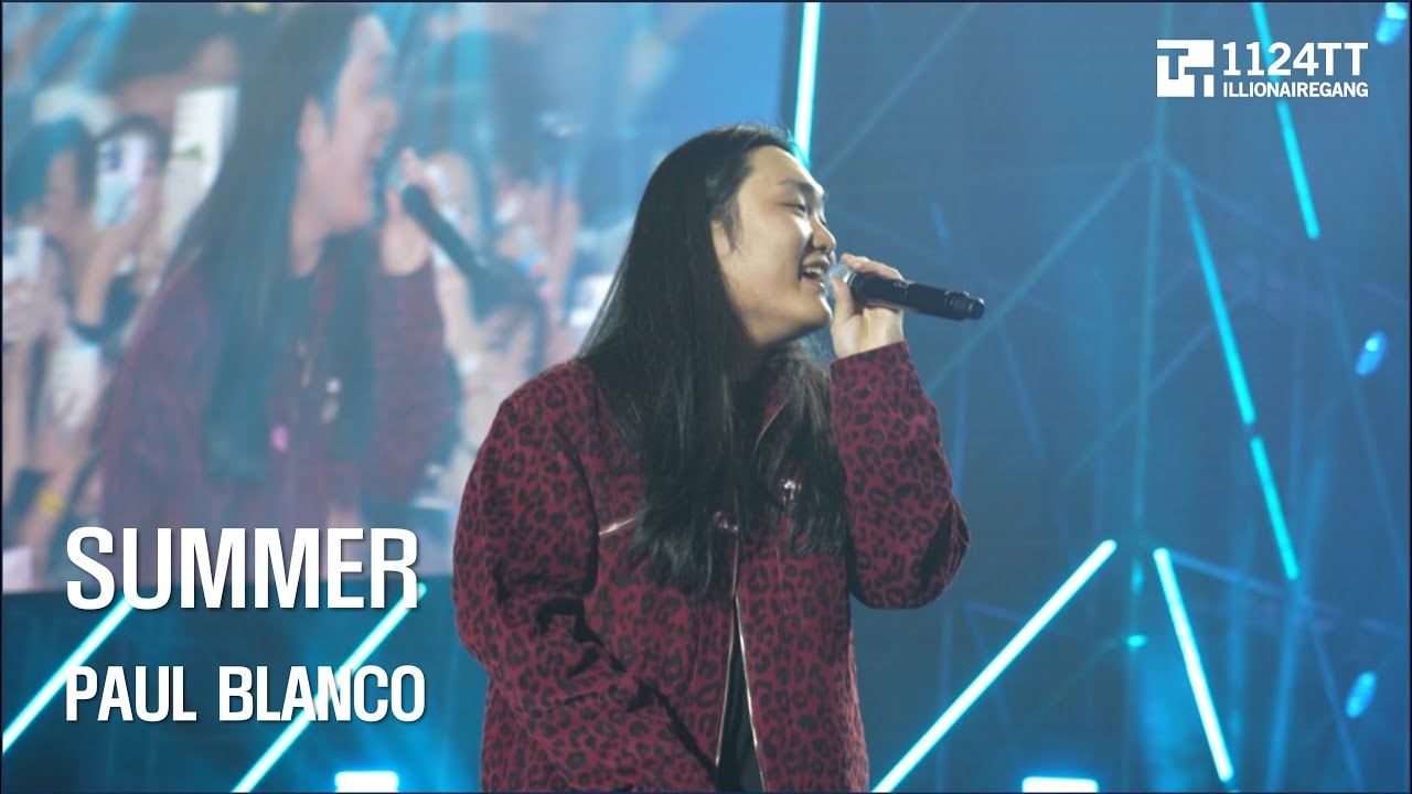Paul Blanco Rapper 2023.12.30 Summer : PAUL BLANCO (샷따내려) - YouTube