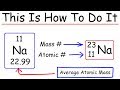 How To Calculate The Number of Protons, Neutrons, and Electrons - Chemistry