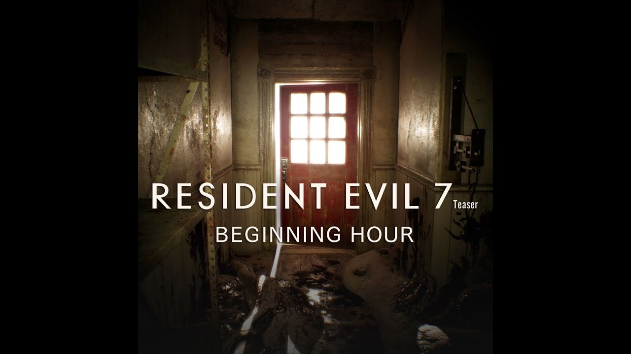 Resident Evil 7 Teaser Beginning Hour E3 Demo Full HD [4K 60FPS PS4 ...