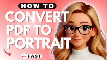 How to Convert PDF Landscape to Portrait - 2025