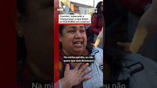 "Coxinha", "soberania" e "insegurança": o que dizem os eleitores em Londres?
