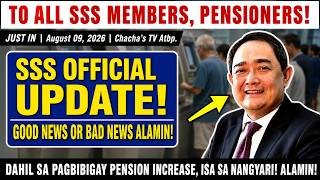 ✅ ALL SSS PENSIONERS, MEMBERS! OFFICIAL UPDATE: DAHIL SA PENSION INCREASE, ISA SA NANGYARI ALAMIN!