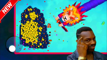 Snake.io I Find Huge Score Bundle In The Map Corner! Epic Snakeio Gameplay #snakeio #ariyansnax