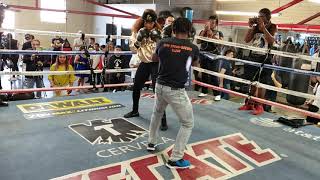 Franchon Crews-Dezurn Prepares For Her Le Defense Against Alejandra Jimenez