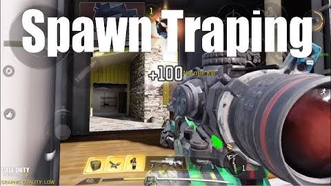 How To Spawn Trap!! 1v1 on Nuketown Cod Mobile
