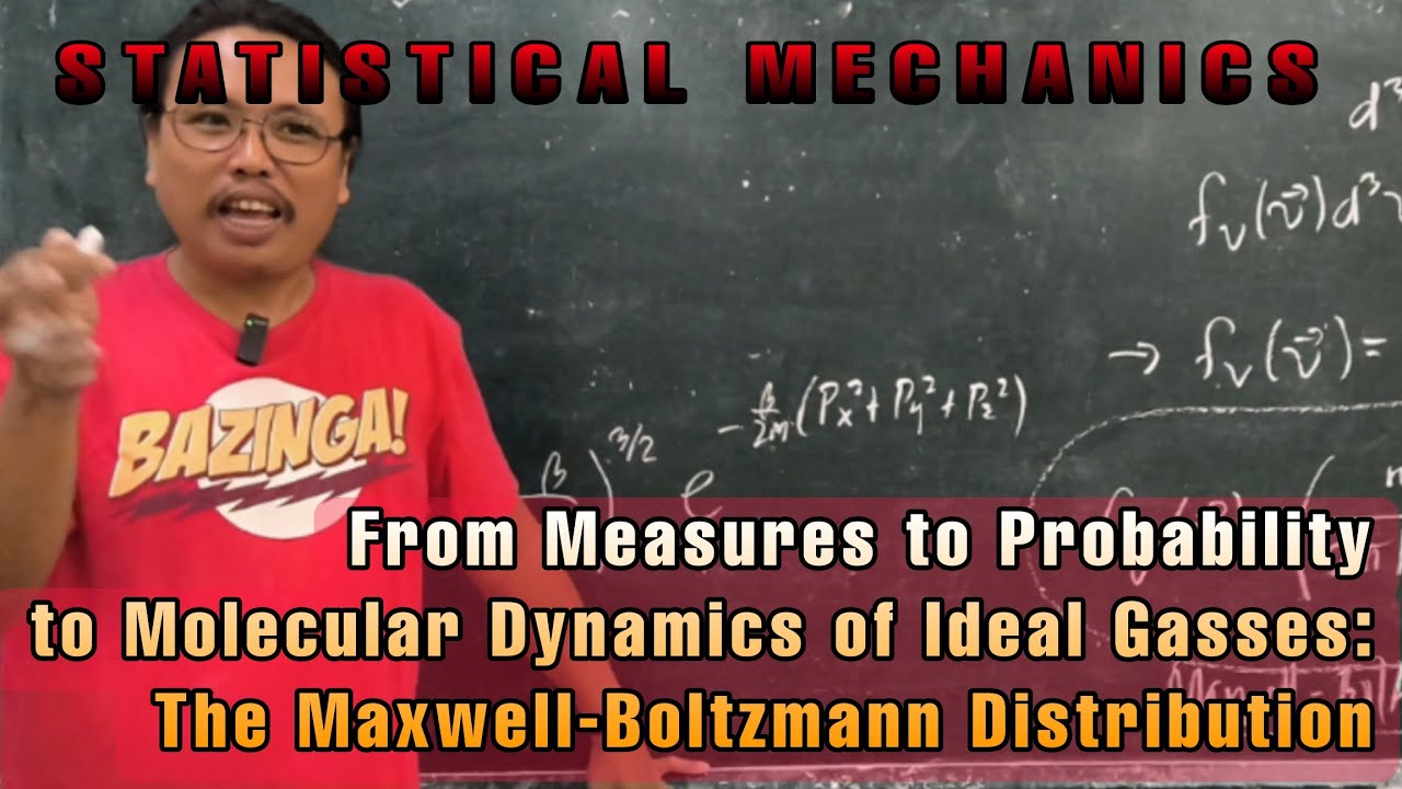 StatMech-13: The Maxwell-Boltzmann Distribution and Dynamics of Ideal Gas