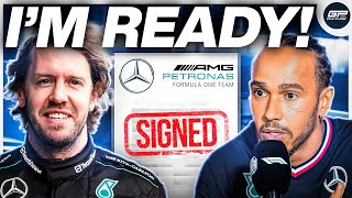 Hamilton OPENS UP On VETTEL TO MERCEDES!