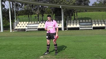 Touch Judge Signal -  TJ Signal to Ref- six more tackles