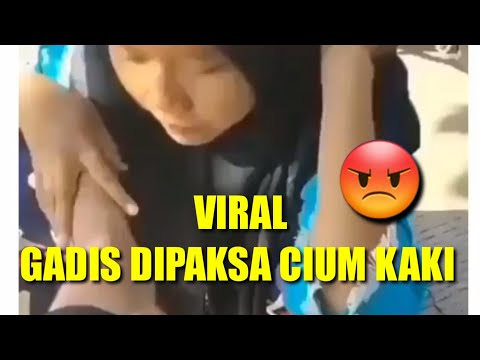 VIRAL VIDEO SEORANG GADIS DIPAKSA CIUM KAKI HINGGA DI4NIYAY4