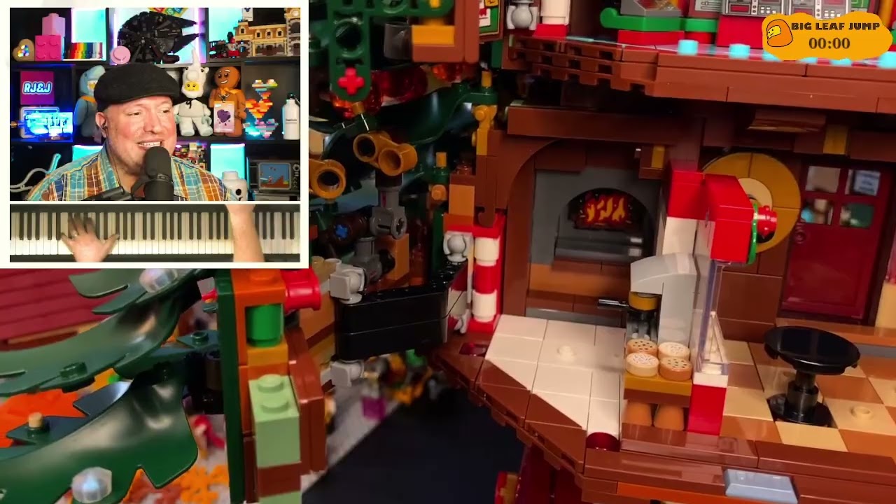 LEGO Giant Christmas Tree Flyby!
