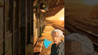 THE OLD MAN WAITING AT THE LAST TRAIN STATION 😱 #horror #horrorstories #ghoststory #shorts