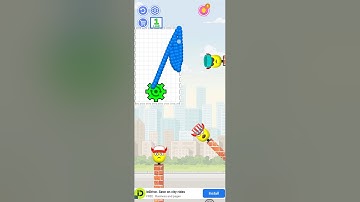 DRAW TO SMASH - Logic Puzzle Games 💥🎮🥌🥚🥳#like #games #gaming #drawtosmash #gameplay