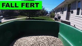 Fall fertilizing again