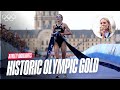 Cassandre Beaugrand 🇫🇷: From 8th Place to Gold 🥇 | Triathlon at Paris 2024 | Athlete Highlights