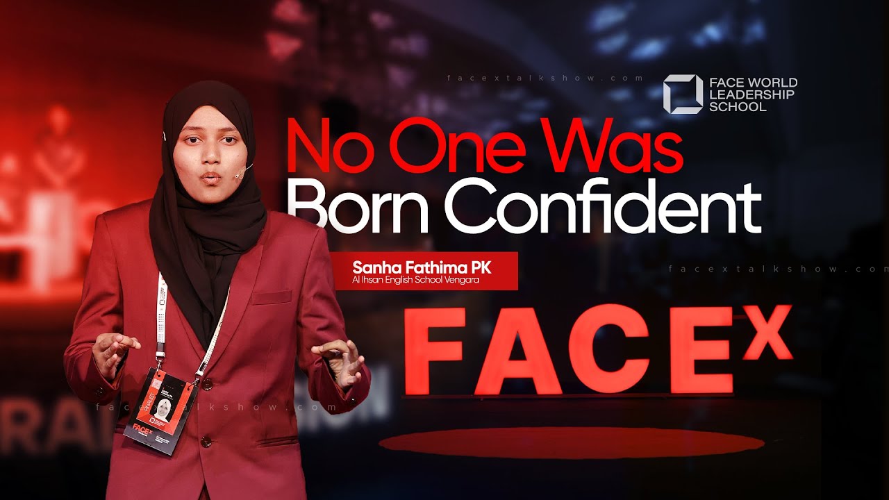 No One Was Born Confident | FaceX Talk show 3.0 | 🎙️Sanha fathima PK