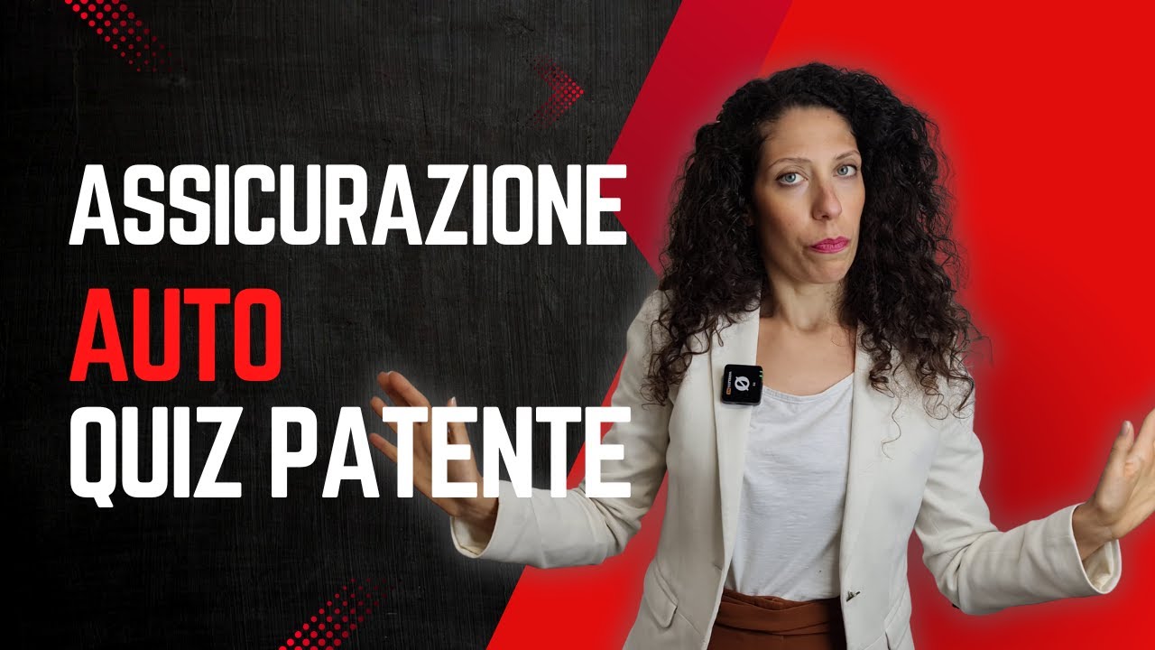 ASSICURAZIONE QUIZ PATENTE B, COSA DEVI SAPERE PER PASSARE!!!