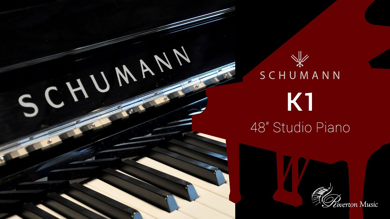 Schumann K1 48" Studio Upright Piano - Riverton Music