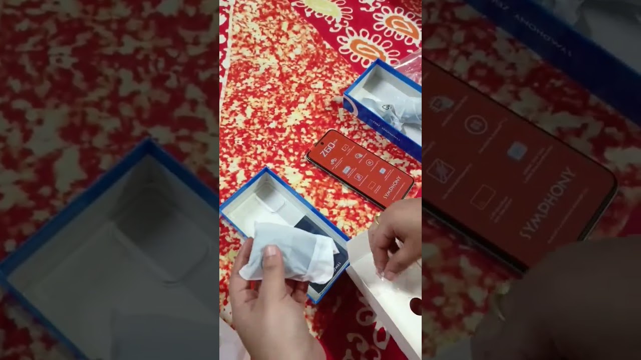 Symphony z60 plus unboxing