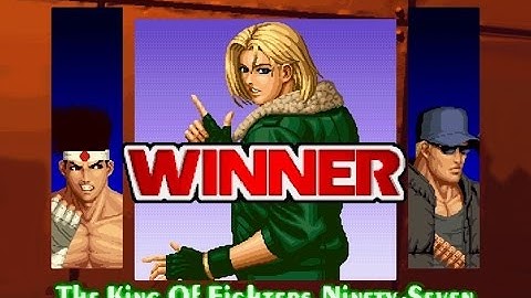The King of Fighters 97 Gameplay Joe, Clark , Mary