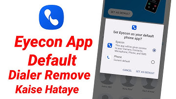 How to remove Eyecon from default, how to remove Eyecon from default - How to remove Eyecon from ...