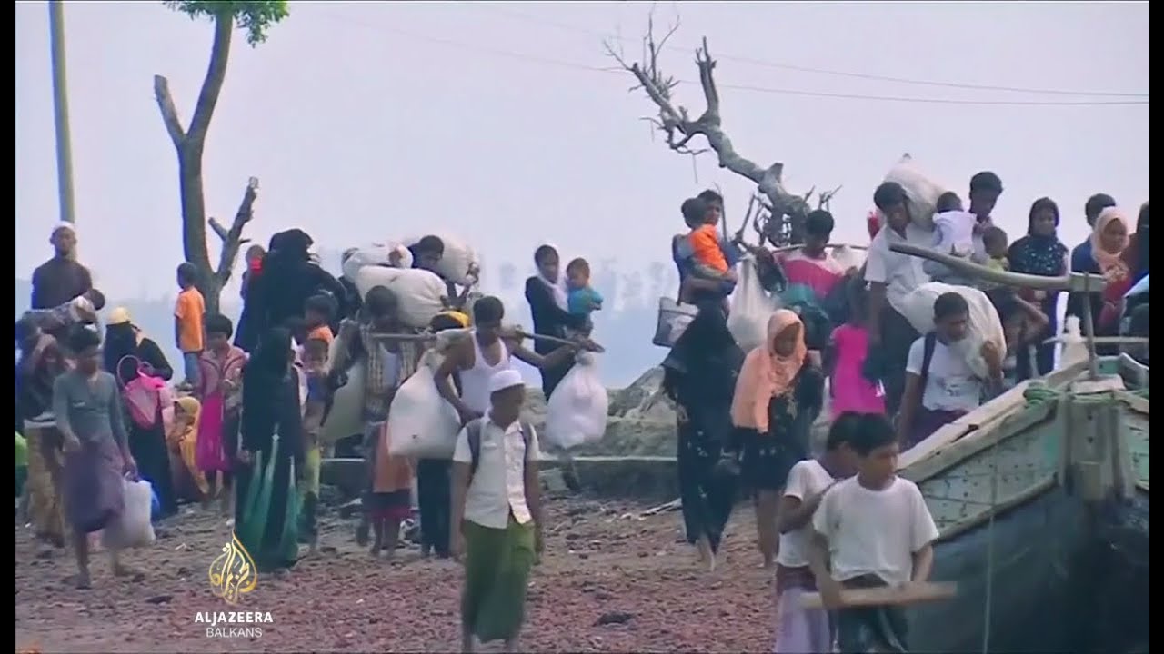 فريق مجلس الأمن التابع للأمم المتحدة مع لاجئي الروهينغيا