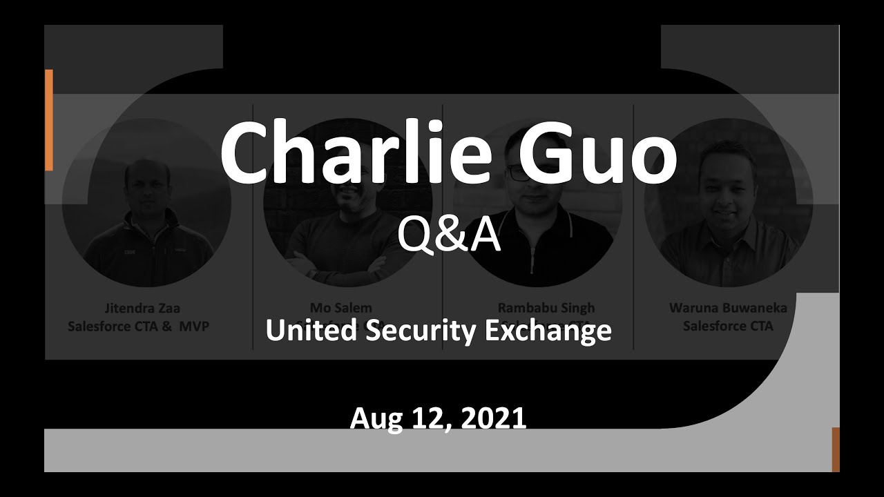 United Security Exchange - Q&A - Charlie Guo - YouTube