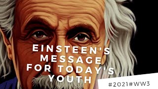 Famous Einstein 1921 speech ORIGINAL for today's generation | 2021 | WW3 | Profile