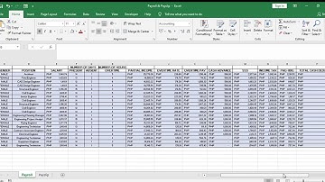 How to Make a Payroll & Payslip with Microsoft Excel (with Vlookup Function)