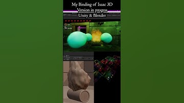 The Binding of Isaac 3D - Fire - Unity & Blender #animation #blender3d