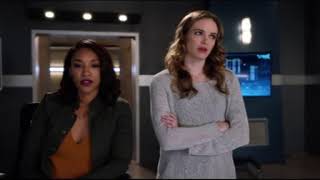 The Flash 4x03 Harry, Cisco, and Barry teamwork/Cisco and Harry argue